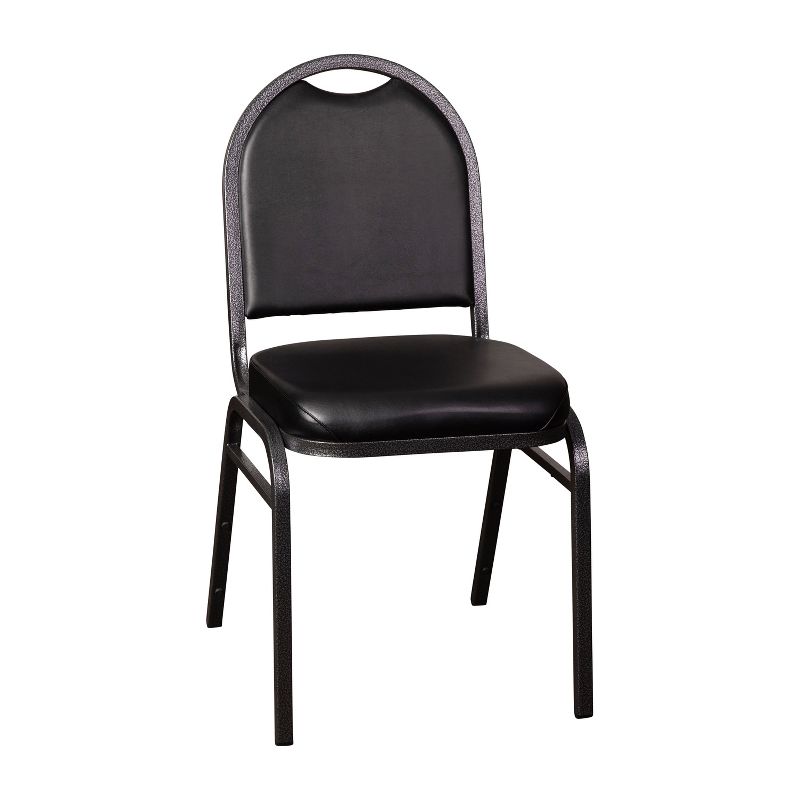 Flash Furniture HERCULES Series Commercial Grade 500 LB. Capacity Dome Back Stacking Banquet Chair with Metal Frame, 1 of 13