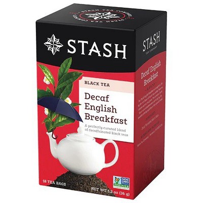 Decaffeinated Tea-English Breakfast by Stash Tea  -  18 Bag