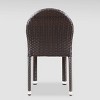 Aurora 2pk Wicker Stacking Chairs - Brown - Christopher Knight Home - 3 of 4