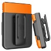 Nakedcellphone Slim Case and Belt Clip Holster Combo for Samsung Galaxy Z Flip 4 (SM-F721, 2022) - 3 of 4