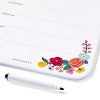 Rifle Paper Co. Garden Party Dry Erase Board: Weekly Planner & Calendar, Multicolored, 11.3" x 8.4", Adhesive Mount - 3 of 3