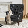 Lamprecht Genuine Leather Armchair| HULALA HOME - 2 of 4