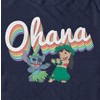 Men's Lilo & Stitch Rainbow Ohana Hula Dance T-Shirt - 2 of 4