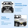 24 Volt 2 Seater Ride On Toys, 4WD 6 Wheels Electric Ride On UTV Cars for Big Kids,Ride On Dump Truck w/ Remote Control,Battery Display,Bluetooth,USB - 4 of 4