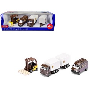 "UPS Logistics" Set of 3 Pieces Diecast Models by Siku - 1 of 4