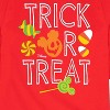 Boys' - Disney - Trick Or Treat Candy Art Long Sleeve Graphic T-Shirt - 2 of 4