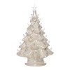 Transpac 13.6 in. White Holiday Tree with Pearlescent Glaze - 4 of 4