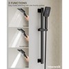 YAWWALK 3-Spray Wall Bar Shower Kits 1.8 GPM with Handheld Shower - 4 of 4
