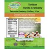 Larissa Veronica Tahitian Vanilla Cranberry Tanzania Peaberry Coffee (Gourmet, Naturally Flavored, Whole Coffee Beans) (16 oz, ZIN: 561558) - 2 of 4