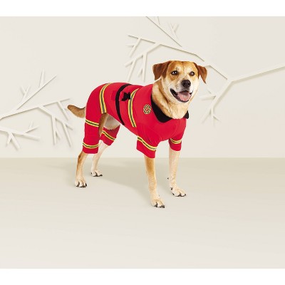 Fireman costume hotsell for dogs