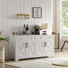61" TV Cabinet Modern Sideboard with Deep Drawers,Versatile Storage Console for Living Room or Kitchen-Baofuwish - 2 of 4
