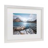 Trademark Fine Art Philippe Sainte Laudy Blue Fjord Matted Framed Art - 3 of 4