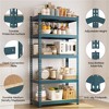 Yaheetech 5 Tiers Boltless Storage Shelf Metal Shelving Unit - 4 of 4