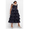 Women's Plus Size Elina Dress - navy | CITY CHIC - 2 of 4