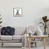 Stupell Industries Bunny Reading Book Black Framed Giclee Art - 2 of 4
