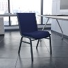 Emma and Oliver Heavy Duty Reception/Guest Stack Chair - 2 of 4