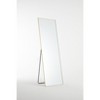 DOMETOUR Floor Standing Mirror Rectangle Wall Mirror with Stand Aluminum Alloy Thin Frame for Living Room Cloakroom - 3 of 4