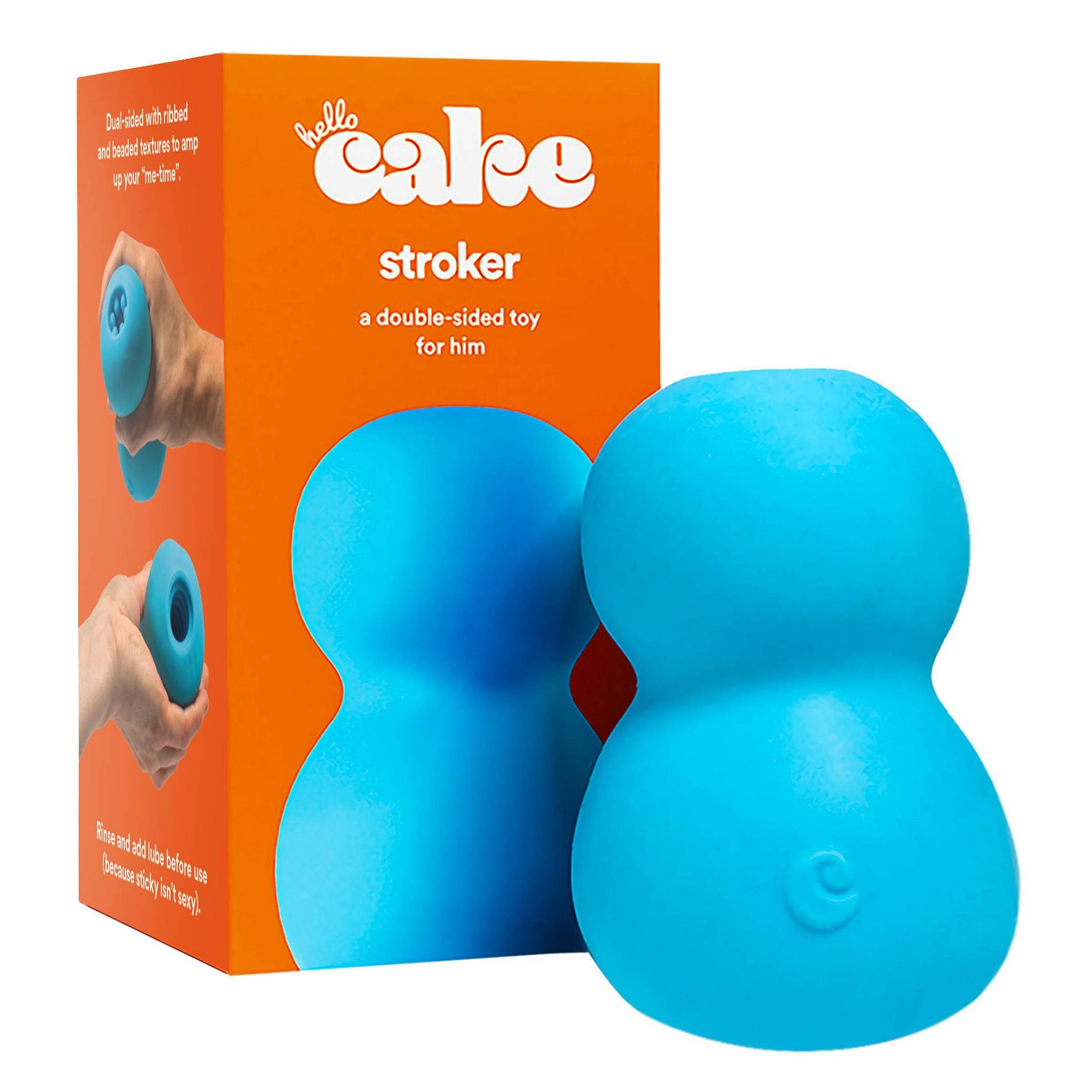 Hello Cake Double-Sided Stroker Toy for Him