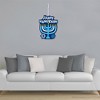 Big Dot of Happiness Hanukkah Menorah - Hanging Porch Chanukah Holiday Party Outdoor Decorations - Front Door Decor - 1 Piece Sign - 3 of 4