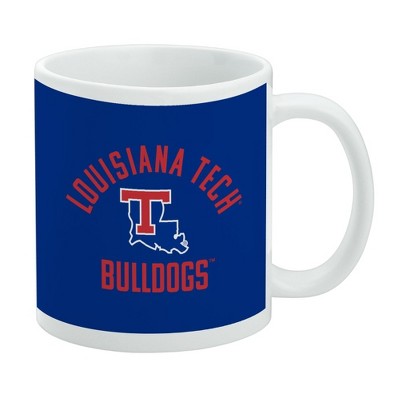 Louisiana Tech University Official Logo Ceramic Coffee Mug Novelty Gift Mugs for Coffee Tea and Hot Drinks 11oz White