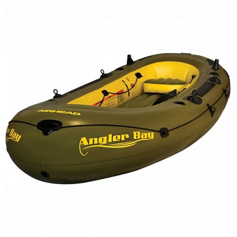 Intex Excursion 4-person Inflatable Boat Set For Fishing And