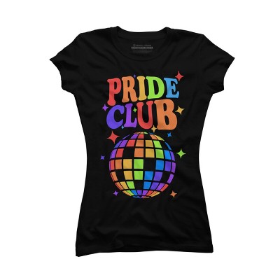 Adult Design By Humans Pride Club Rainbow Disco Ball By T-Shirt