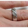 Pompeii3 1/10ct Diamond Mens Ring 14K White Gold - 2 of 4