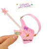 Rainbow High Jr High Rock Band - Bella, Pink 9" Fashion Doll with Guitar, Customize with Stickers - 3 of 4