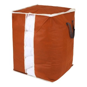 REGALWOVEN Storage Moving Bags for Organizing Bedroom Comforter Closet Organizers and Storage with Handles - 1 of 4