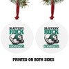 Slippery Rock Secondary Logo Aluminum Holiday Christmas Tree Ornament - 2 of 4
