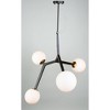 Artcraft Lighting Ravello 4 - Light Pendant in  Black/Harvest Brass - 2 of 2