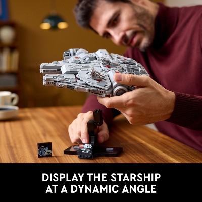 Детские конструкторы LEGO Star Wars Millennium Falcon 25th Anniversary Buildable Starship Model 75375 — фото 5
