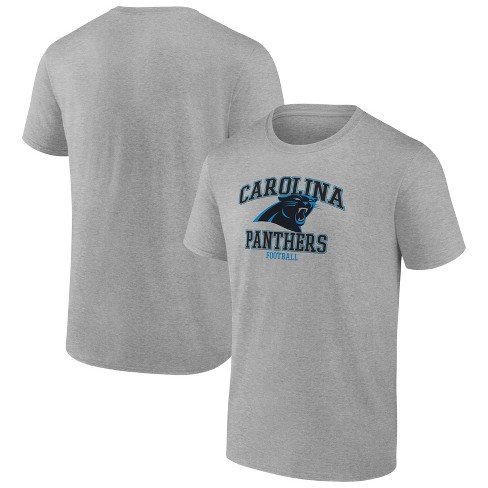 NFL Carolina Panthers Men's Transition Black Long Sleeve T-Shirt - S