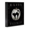 Stupell Industries Happy Halloween Cat & Pumpkin Framed Giclee Art - 2 of 4