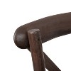 Emma and Oliver Stackable Wood Cross Back Dining Chair - image 3 of 4