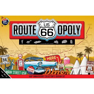 MasterPieces Opoly Family Board Games - Route 66 Opoly - 1 of 4