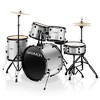Gammon Percussion 5-Piece Complete Adult Drum Set - Full Size Beginner Kit w/ Stool & Stands - 2 of 4