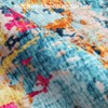 Modern Abstract Rug, Washable Non-Slip Kitchen Carpet ¨C Colorful Faux Wool Indoor Rug for Entryway, Bedroom, Laundry - 4 of 4