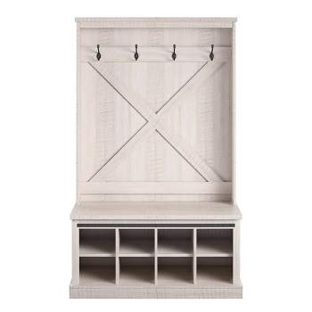 Marlette Entryway Bench with Hall Tree - Room & Joy