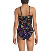 Lands' End Women's D-Cup V-Neck Plunge X Back Tankini Top - 4 of 4