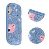 Unique Bargains Cartoon Lightweight Eyeglasses Bag 6.30"x2.56"x1.57" - 2 of 3