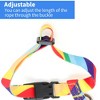 Unique Bargains Escape Proof Lightweight Cat Harness and Leash Set for Large and Small Cat Travel Walking Orange - 4 of 4