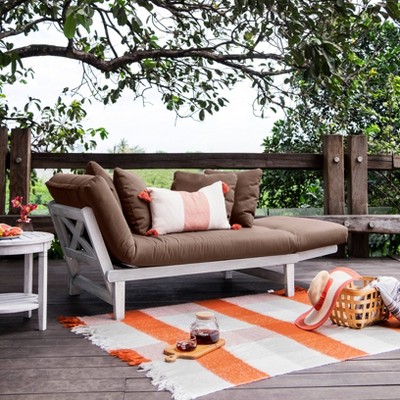 Westlake Outdoor Convertible Sofa Daybed with Cushion - Cambridge Casual