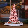 9 in. Peppermint Tree with Train - 3 of 4