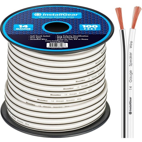 100 sold feet 12awg InstallGear Premium OFC Copper Speaker Wire