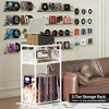 MOEPISY Record Player Stand with Storage Up to 100 Albums, Turntable Stand for Vinyl, White - 3 of 4
