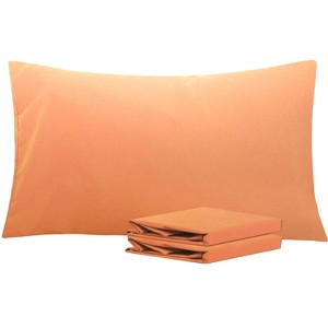 Brushed Microfiber Pillowcases, Super Soft Pillowcases with Envelope Closure - NTBAY - 1 of 4