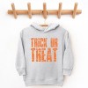 Trick or Treat Block Distressed - Toddler Hoodie - 3 of 4