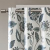 MAYEERTY Jacquard Printed Room Darkening Curtain Panel for Bedroom - 3 of 4