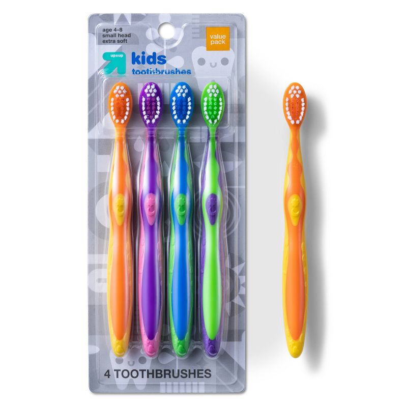 Youth Soft Toothbrushes - 4pk - up &#38; up&#8482;, 1 of 7
